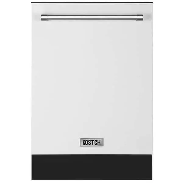 24-in. Top control Tall Tub Built-In Dishwasher with 3rd Rack in Stainless Steel with 47dBA, White Door, ENERGY STAR, image 1 of 11