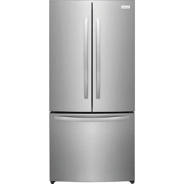 31.5 in. 18 cu. ft. Counter Depth French Door Refrigerator in Fingerprint-Resistant Stainless Look, image 1 of 15