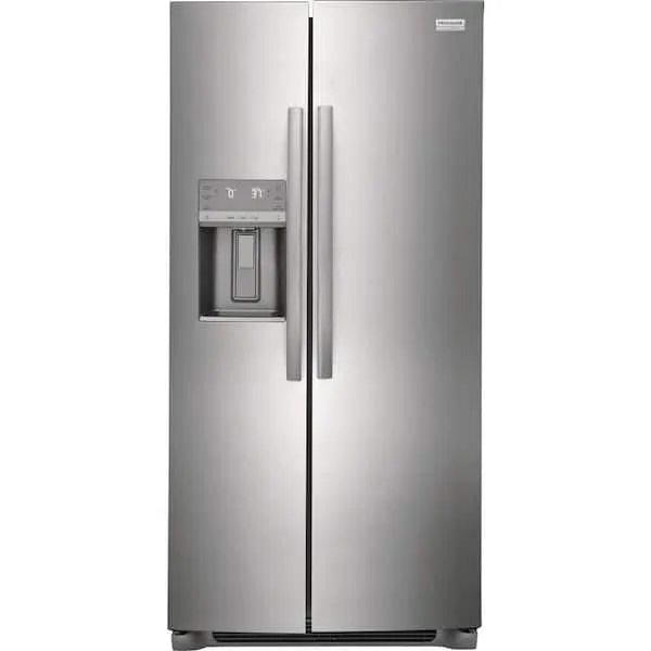 Gallery 36 in. 22.3 cu. ft. Counter Depth Side-by-Side Refrigerator in Smudge-Proof Stainless Steel, ENERGY STAR, image 1 of 14