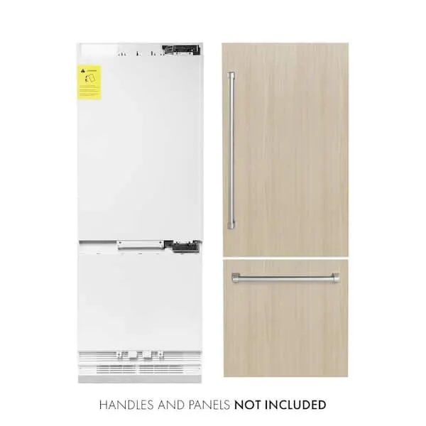30 in. 2-Door Panel Ready Bottom Freezer Refrigerator with Internal Water Dispenser, image 1 of 13