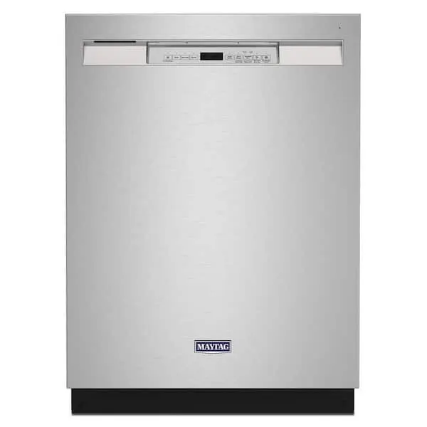 24 in. Fingerprint Resistant Stainless Front Control Built-In Tall Tub 50 dBA Dishwasher with Dual Power Filtration, image 1 of 12