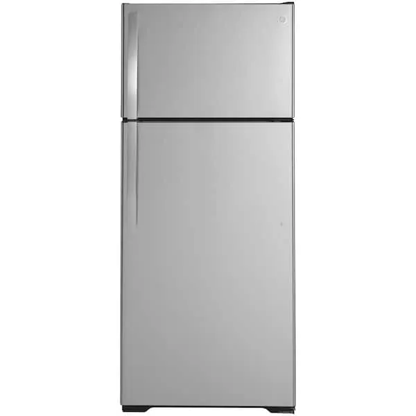 17.5 Cu. Ft. Top Freezer Refrigerator in Fingerprint resistant, stainless Steel, image 1 of 7