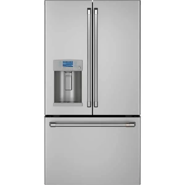 22.2 cu. ft. Smart French Door Refrigerator with Hot Water Dispenser in Stainless Steel, Standard Depth and ENERGY STAR, image 1 of 13