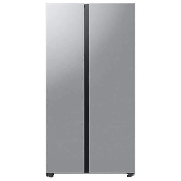 Bespoke 36 in. 23 cu. ft. Counter Depth Side by Side Refrigerator in Stainless Steel with Beverage Center, image 1 of 11
