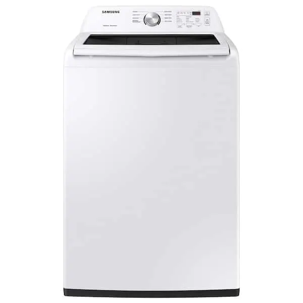4.5 cu. ft. High-Efficiency Top Load Washer in White with Impeller and Vibration Reduction, image 1 of 12