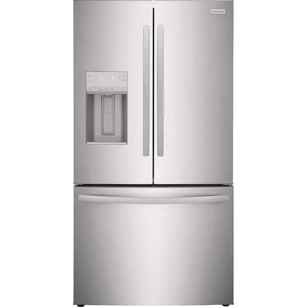 36 in. 23 cu. ft. Counter Depth French Door Refrigerator in Stainless Steel, image 1 of 14