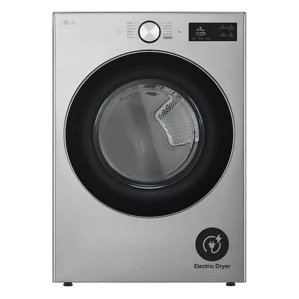 7.4 cu. ft. Vented SMART Stackable Electric Dryer in Graphite Steel with TurboSteam, AI Sensing and LCD Display, image 1 of 15