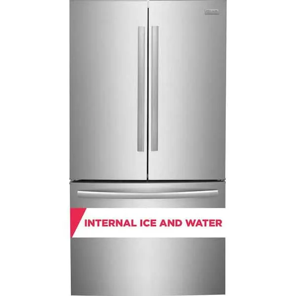 Gallery 29 cu. ft. Standard Depth French Door Refrigerator in Smudge-Proof Stainless Steel w/ Internal Water Dispenser, image 1 of 15
