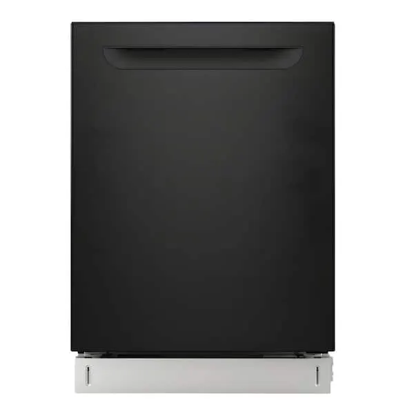 24" Built-In Top Control Dishwasher with 2 Racks, Ultra-Quiet 49 DbA, Black, image 1 of 7