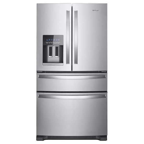 36 in. 24.5 cu. ft. Standard Depth French Door Refrigerator in Fingerprint Resistant Stainless Steel, image 1 of 14