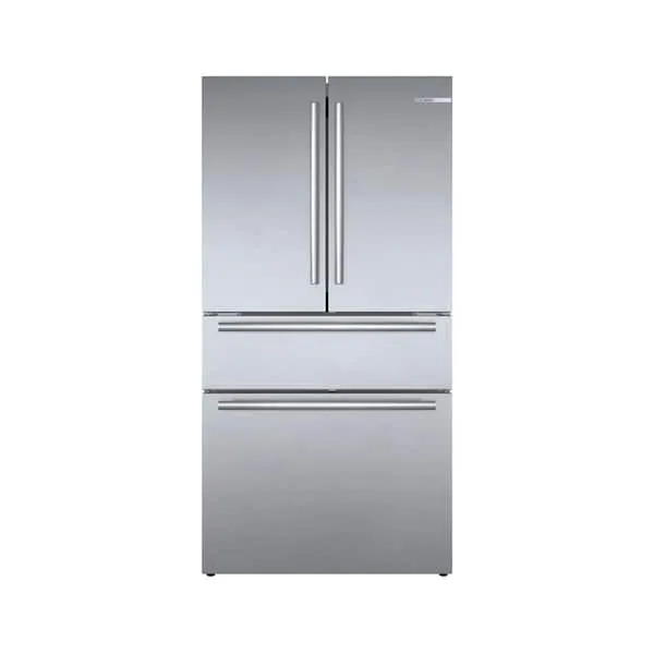 800 Series 21 cu. ft. Smart Counter Depth 4-Door French Door Bar Handle Refrigerator in Stainless Steel w/Ice and Water, image 1 of 14