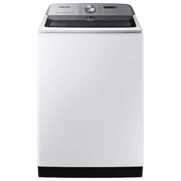 5.2 cu. ft. High-Efficiency Large Capacity Smart Top Load Washer in White with Impeller and Super Speed Wash, image 1 of 9
