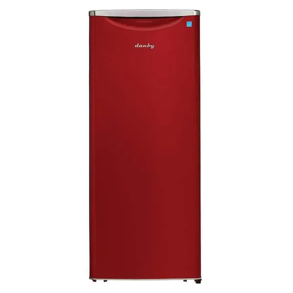 23.82 in. 11 cu. ft. Retro Freezerless Refrigerator in Red, image 1 of 10