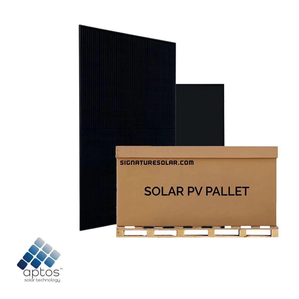 Aptos 460W Pallet of Monofacial Solar Panels | 31 Panels, image 1 of 1