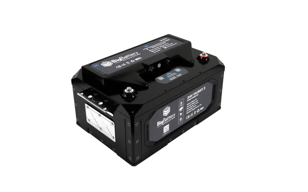BigBattery | 24V HUSKY 2 | LiFePO4 Lithium Battery 5.12kWh | For RVs, Camper Vans & Commercial Vehicles, image 1 of 2