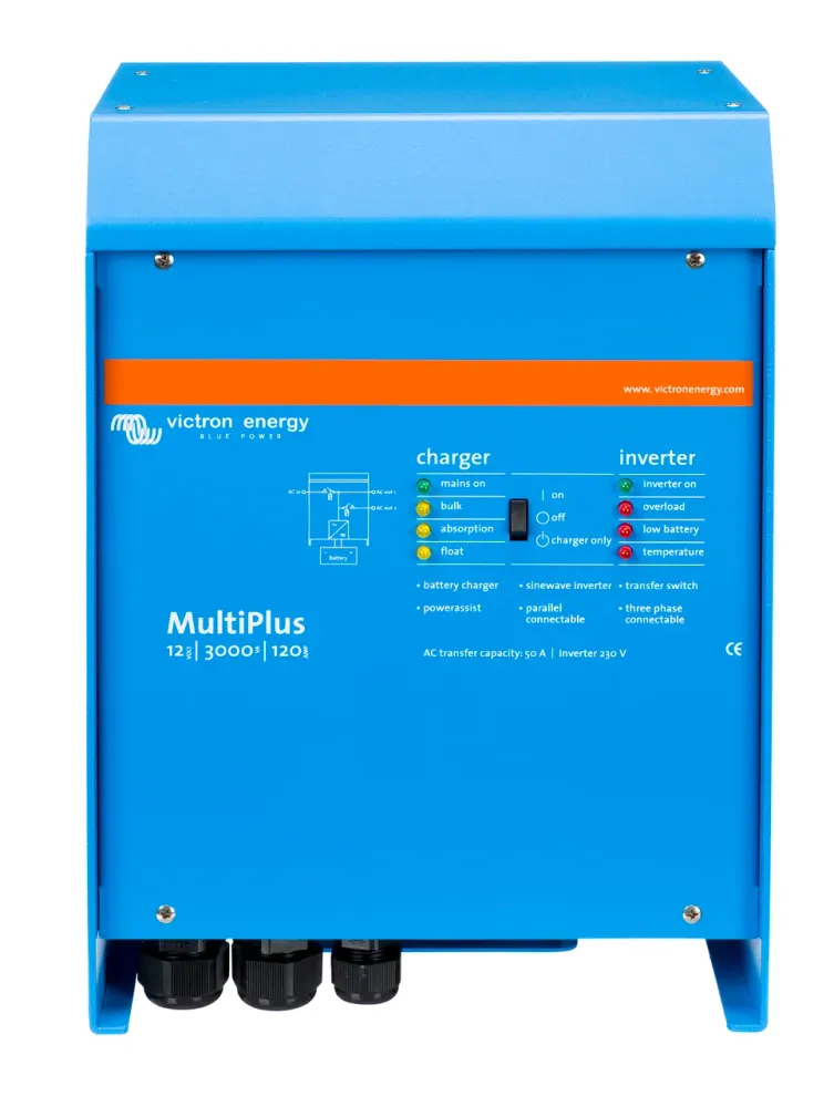 Victron MultiPlus 12/3000/120-50 120V VE.Bus (UL 1741 & 458), image 1 of 3