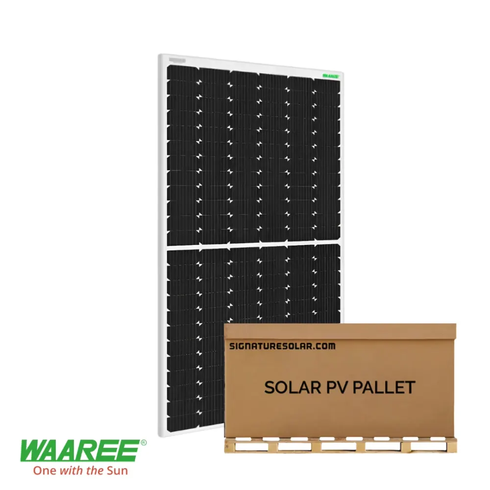 Waaree 540W Pallet of Bifacial Solar Panels | 31 Panels, image 1 of 3