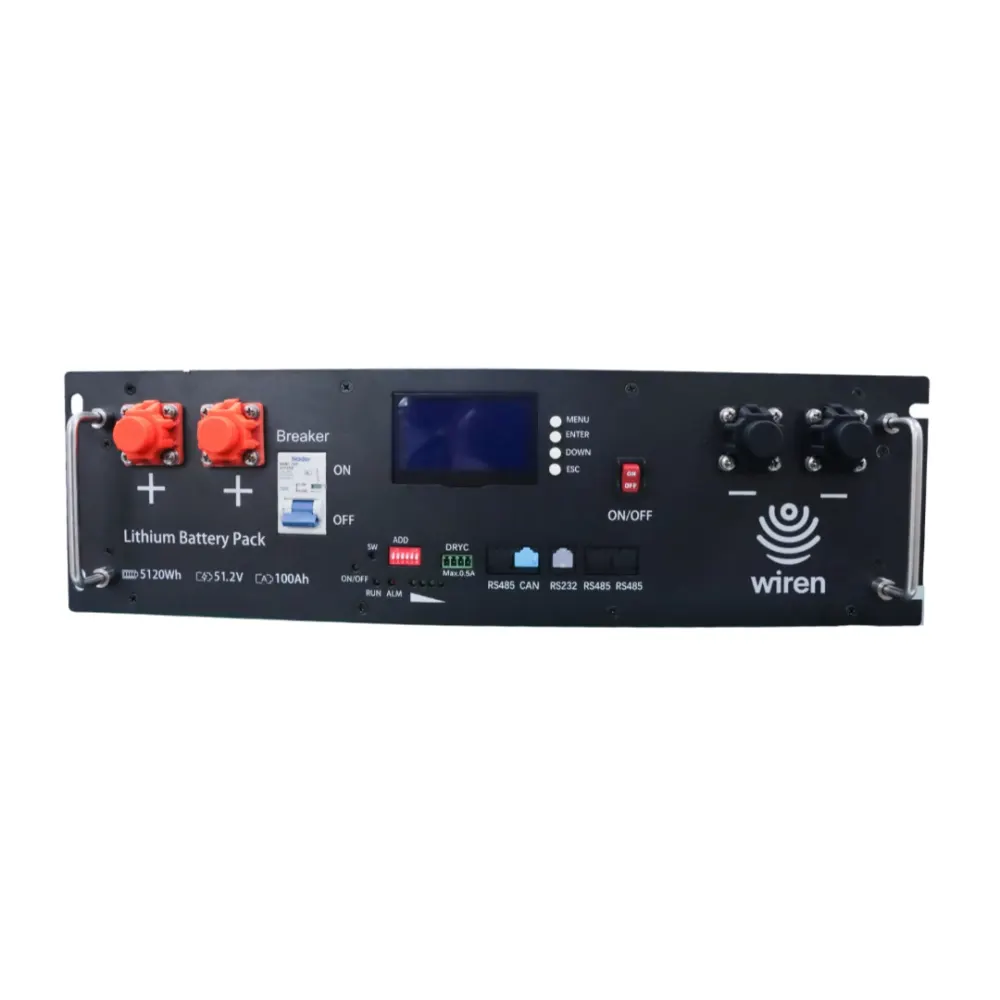 Wiren | Server Rack Battery | 48V 100AH | U5, image 1 of 4