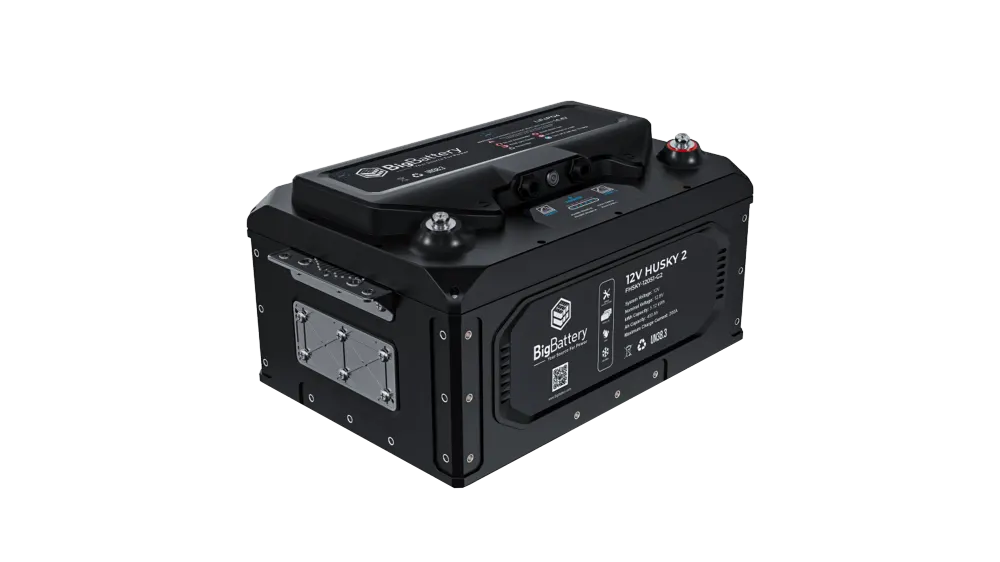 BigBattery 12V HUSKY 2 INV 400Ah 5.12kWh Lithium Battery, Mobile Friendly LiFePO4 Energy Storage, image 1 of 3