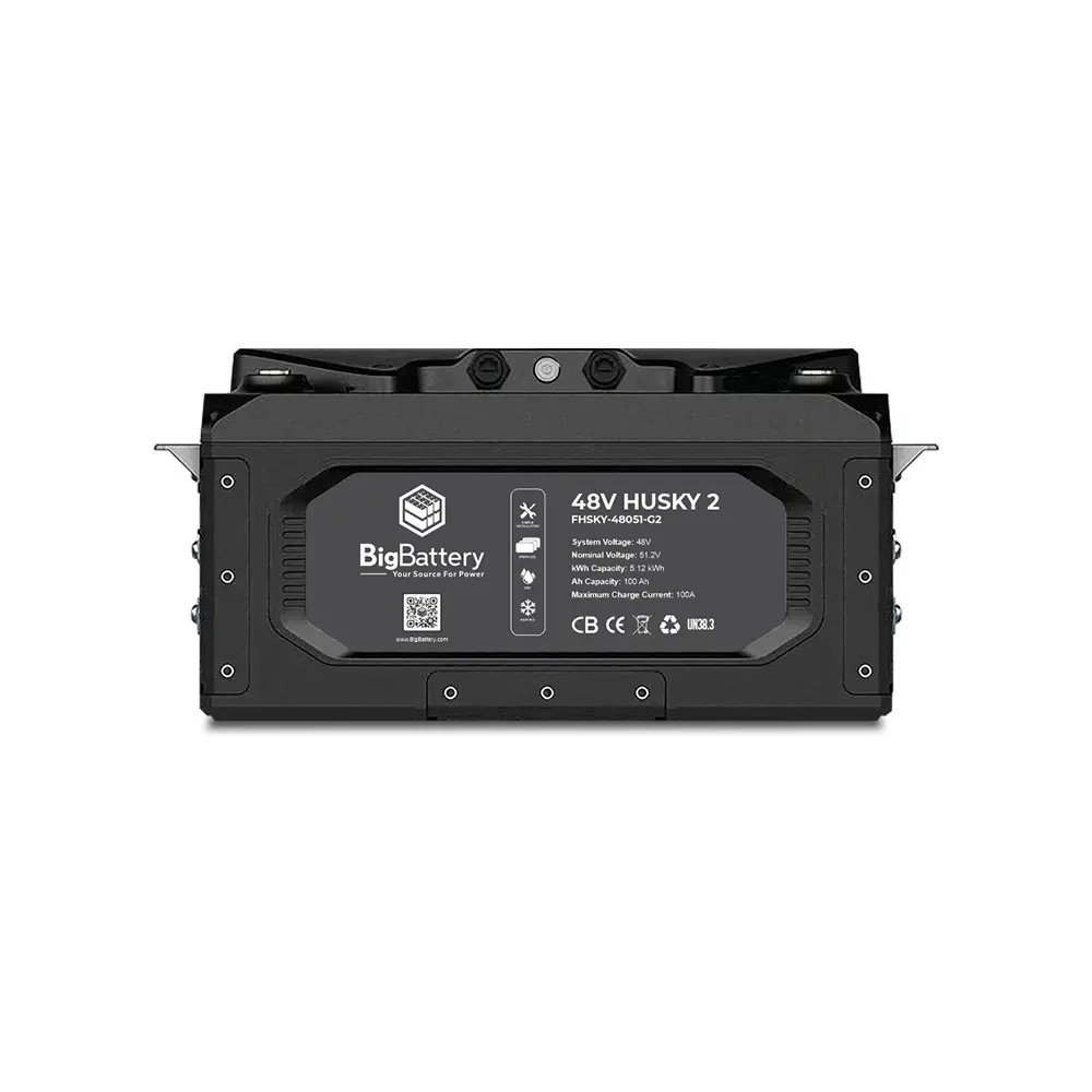 BigBattery | 48V HUSKY 2 | LiFePO4 Lithium Battery 5.12kWh | For RVs, Camper Vans & Commercial Vehicles, image 1 of 4