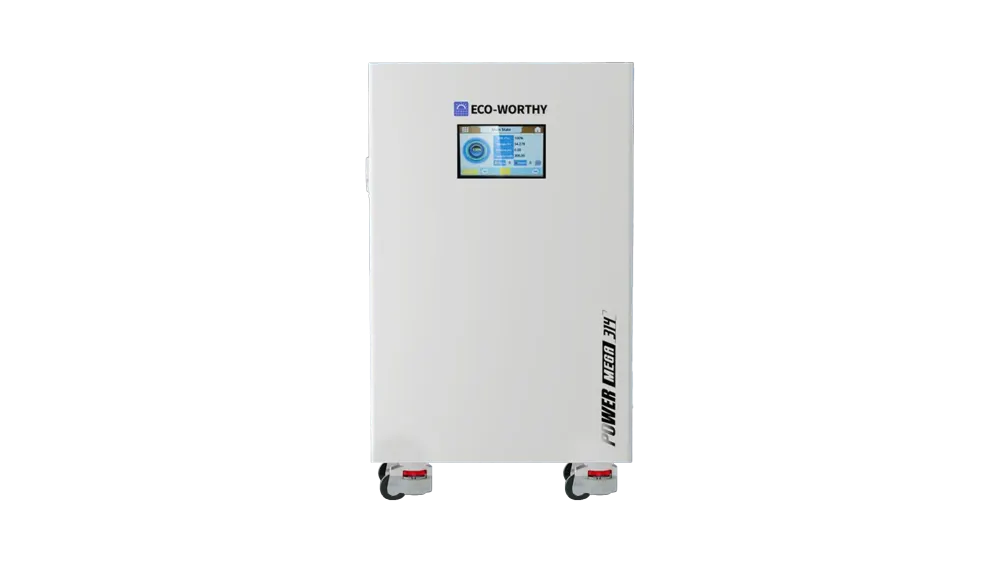 ECO-WORTHY PowerMega 314 48V 16kWh Lithium Battery, Bluetooth and WiFi, Off-Grid LiFePO4 Battery with Fire Suppression, image 1 of 2