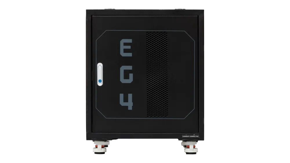 EG4 3-Slot Enclosed Battery Rack for Server Rack Batteries, Welded & Pre-Assembled Battery Storage, image 1 of 4