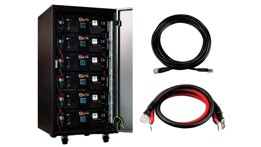 EG4 48V 30.72kWh LL-S Fully Loaded LiFePO4 Server Rack Battery Bundle, image 1 of 1