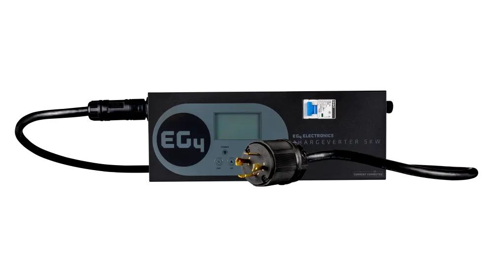 EG4 Electronics Chargeverter-GC 48V 100A Battery Charger for LiFePO4 Batteries, 240V or 120V Input with AGS and Built-in Breaker, image 1 of 4
