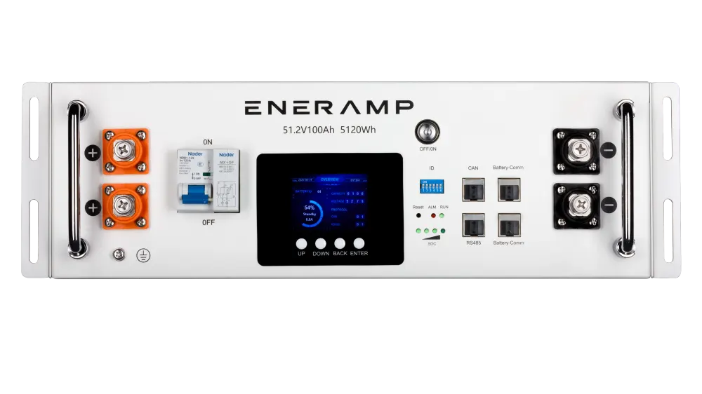 Eneramp Endurance 5 48V 100Ah LiFePO4 Server Rack Battery, 5.12kWh Energy Storage, UL 1973 Lithium Battery for Residential and Commercial, image 1 of 4