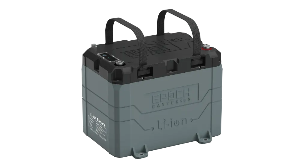 Epoch 12V 100Ah 1.28kWh Marine Battery – Lithium Trolling Motor Battery, image 1 of 1