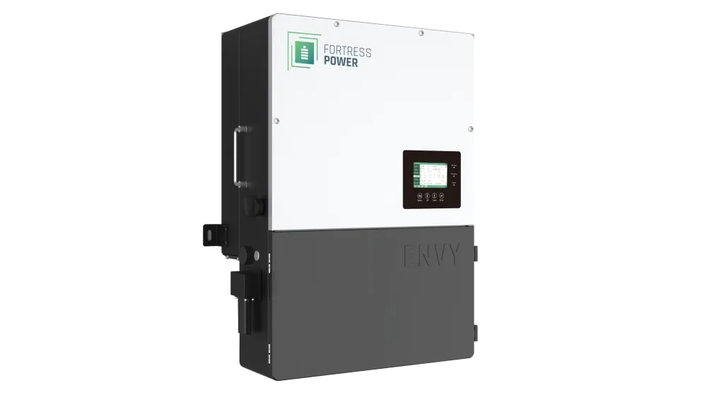Fortress Power Envy 10kW 48V All-in-One Hybrid Inverter, 15kW Solar Input, Dual MPPT, 60A AC Passthrough, Built-In Rapid Shutdown, IP65, UL 1741, image 1 of 1