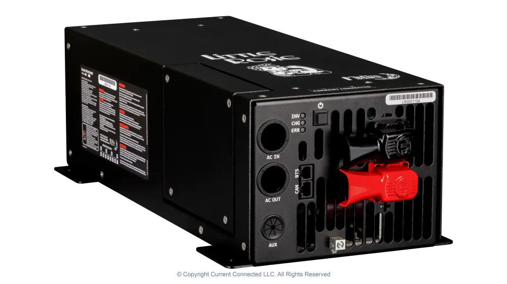 MidNite Solar Little Rosie 3648M 48Vdc 3600W 120Vac Inverter, 60A Charger, Neutral-Ground-Bonding Relay Inverter for Mobile, UL 458 & UL 1741, image 1 of 4