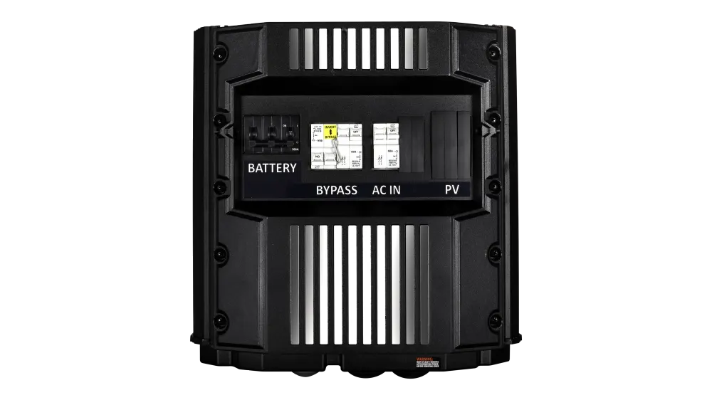 MidNite Solar Rosie E-Panel AC/DC Enclosure and Over Current Protection Device, Rosie Breaker Box with 60A AC In and AC Out Breakers, image 1 of 4