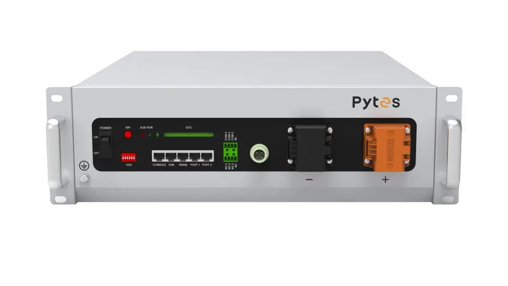 Pytes V5 48V 100Ah 5.12kWh LiFePO4 Server Rack Battery, Heated UL 9540 Lithium Battery For ESS Systems, image 1 of 2