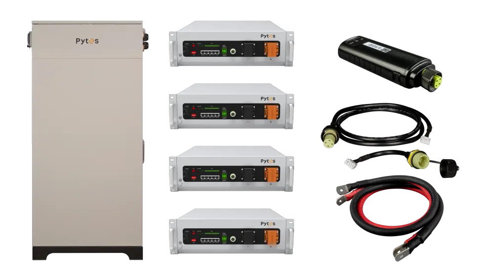 Pytes V5 48V 20.48kWh Outdoor Bundle with V-Box-OC Rack, image 1 of 1