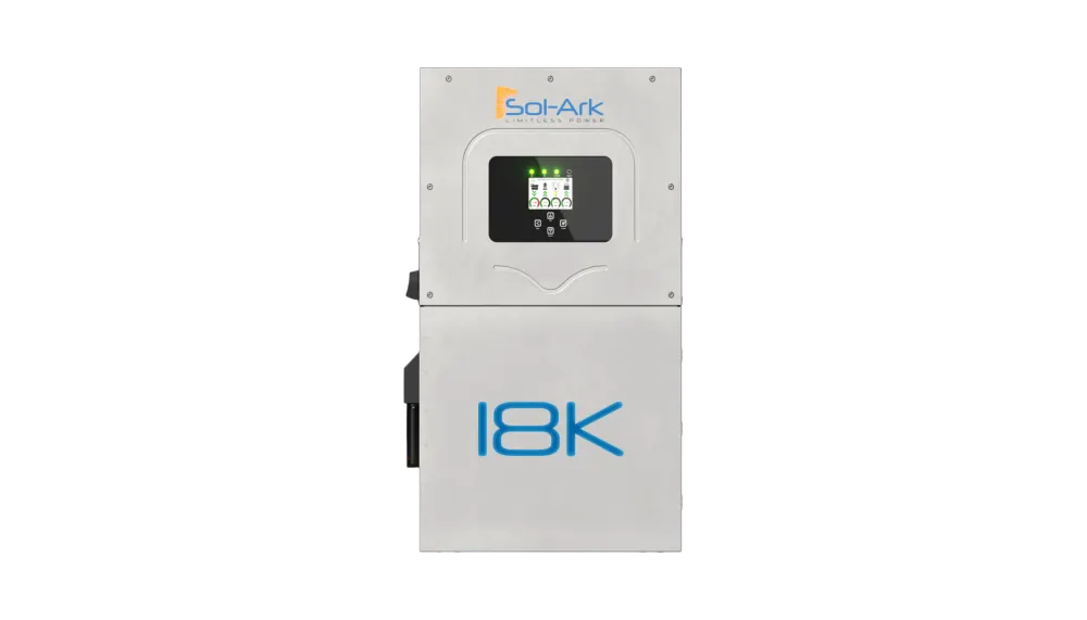 Sol-Ark 18K-2P 48V Hybrid Inverter, 18kW Battery Output, 28.8kW Solar Input, IP65 All-in-One Inverter, UL 1741, image 1 of 1