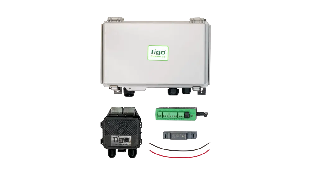 Tigo CCA Kit, Includes Cloud Connect Advanced, Tigo Access Point, Power Supply, and IP67 Enclosure, image 1 of 1