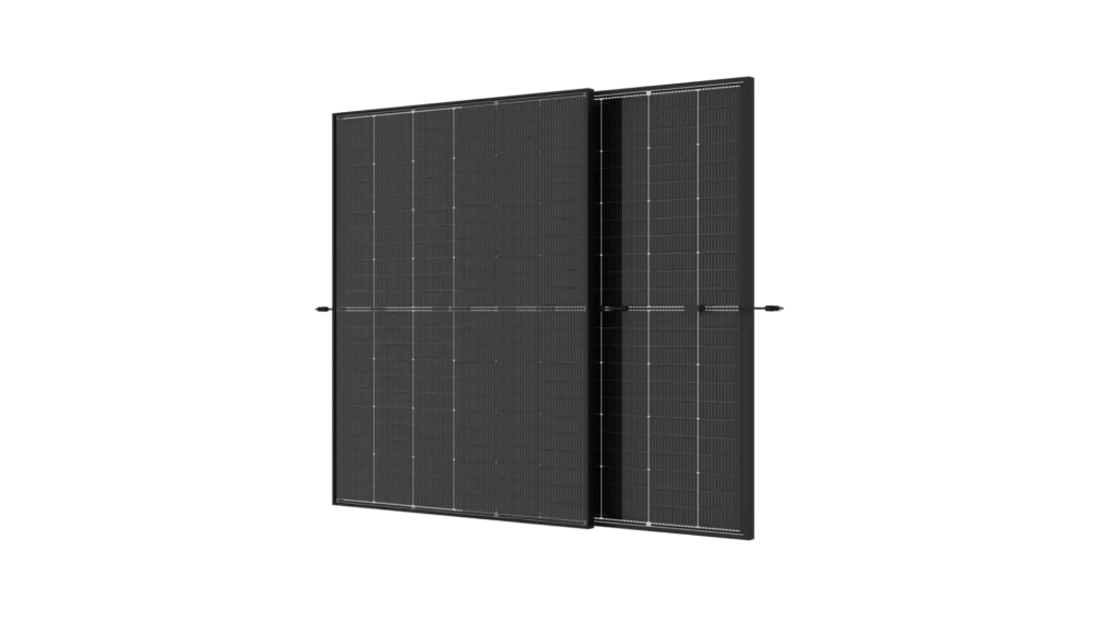 Trina Solar 445W Bifacial Solar Panels, Vertex S Glass, 144 Monocrystalline Cells, All-Black Frame for Residential Solar Power, image 1 of 1