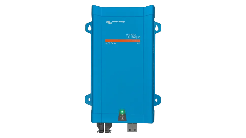 Victron 12V MultiPlus 1200VA 120V Inverter 50A Charger, Small Inverter for Mobile Energy Systems, Pure Sine Wave Inverter, image 1 of 1