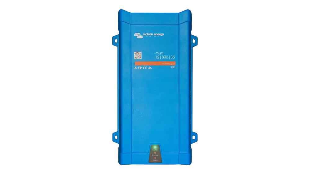 Victron 12V MultiPlus 800VA 120V Inverter 35A Charger, Pure Sine Wave Inverter for Mobile Power Systems, MultiPlus 12/800/35-16 120V VE.Bus, image 1 of 1