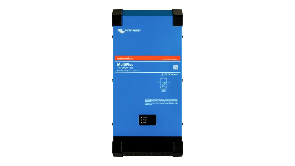 Victron Energy MultiPlus 12V 2kVA 120V AC Output Inverter, 80A Battery Charger, Mobile Inverter, image 1 of 1
