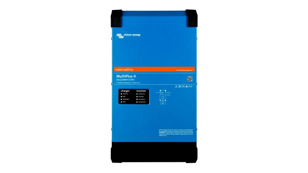 Victron Energy MultiPlus-II 24V 5kVA 230V Inverter 120A Charger, 50A AC Passthrough, image 1 of 1