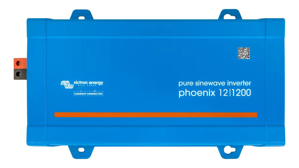 Victron Energy Phoenix 12V 1.2kVA 120V Inverter, UL 458, NEMA 5-15R Receptacle, image 1 of 4