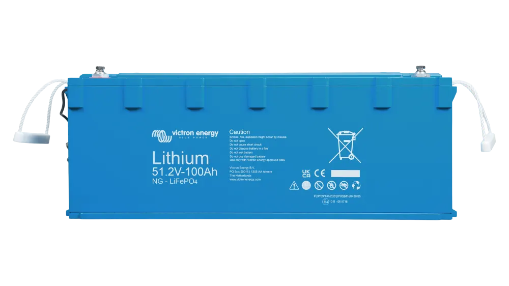 Victron Lithium NG 51.2V 100Ah 5.12kWh LiFePO4 Battery with Integrated Current Sensor – For Mobile And Home Power Systems, image 1 of 2