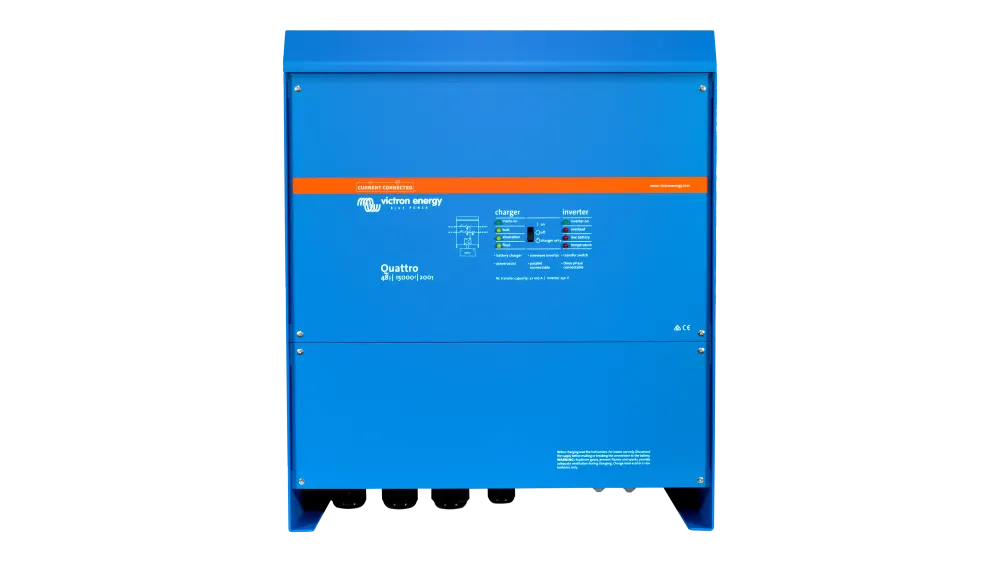 Victron Energy Quattro 48V 15kVA 277V Inverter 200A Charger, Commercial & Industrial Battery Inverter Charger, image 1 of 4