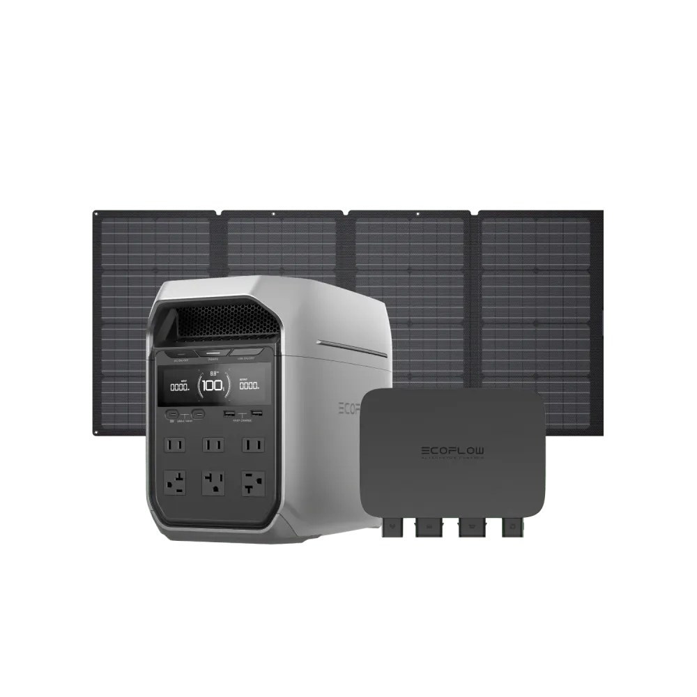EcoFlow DELTA 3 Plus + 160W Portable Solar Panel + 800W Alternator Charger, image 1 of 1