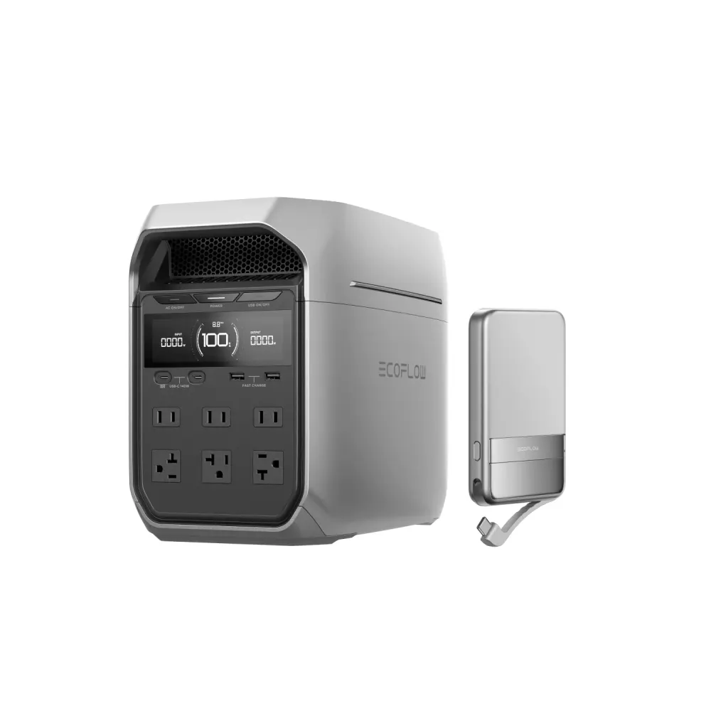 EcoFlow DELTA 3 Plus + RAPID Magnetic Power Bank (5000mAh), image 1 of 4