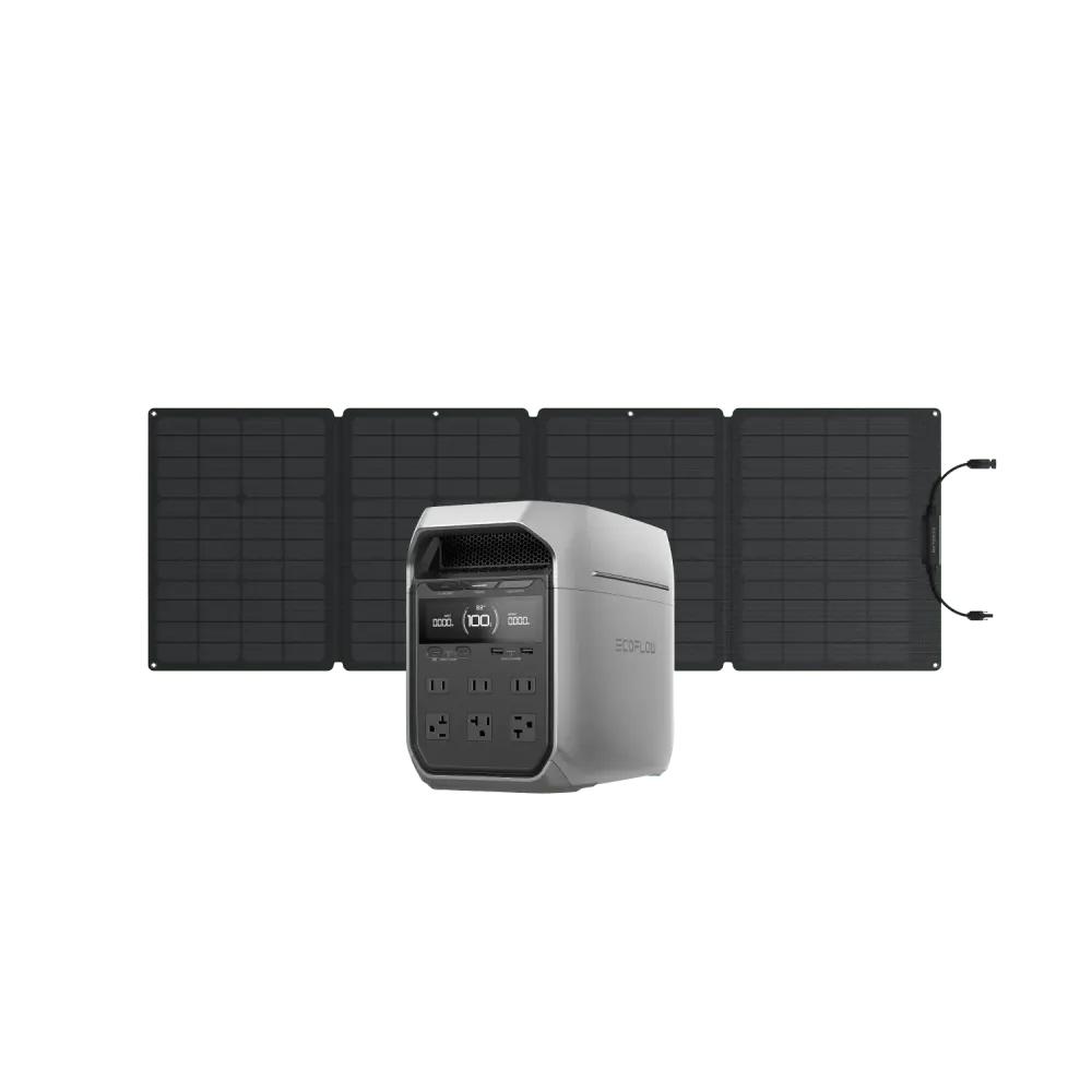 EcoFlow DELTA 3 Series Solar Generator (PV110W), image 1 of 2