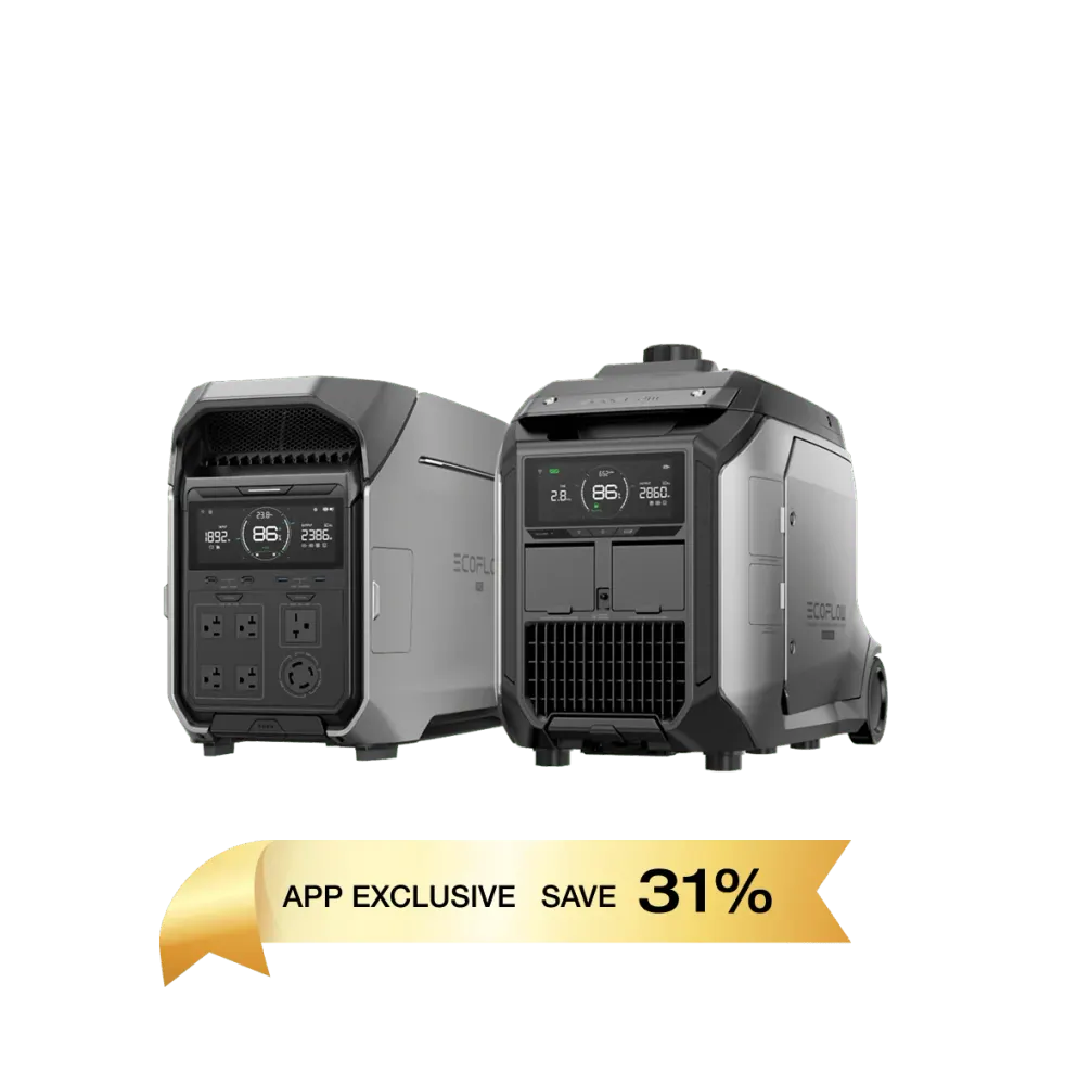 EcoFlow DELTA Pro 3 + Smart Generator 4000 (Dual Fuel), image 1 of 1