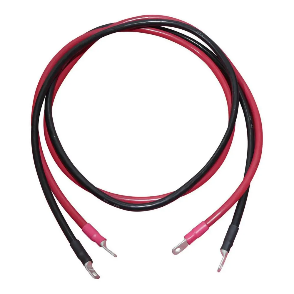 96in 4/0 AWG Battery to Inverter Cables | Black and Red, image 1 of 1